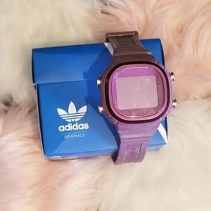Purple Adidas Sports Watch